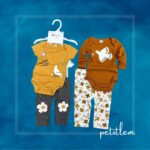 طقم بجامات وافرات 1004 - 12